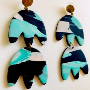Clay earrings